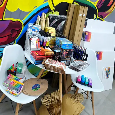 Stationery and art supplies