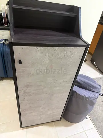 Modern Wooden Shoe Rack with Cabinet Door