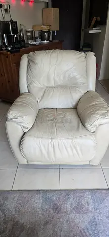 Cream Original Recliner Armchair - Comfortable Single Seat