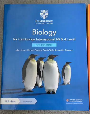 Cambridge Biology Coursebook for Cambridge International AS  A Level (Fifth Edition) - Coursebook