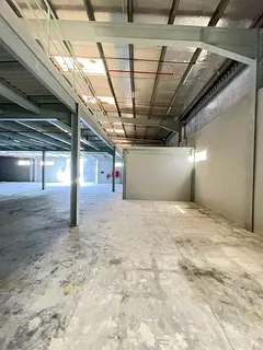 Warehouse with an area of 11,600 square feet for annual rent in Ajman, mezzanine