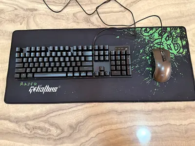 Keyboard and mouse