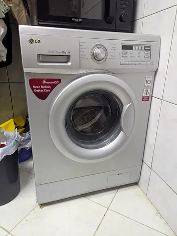 LG Front Load Washing Machine - 8kg, Direct Drive