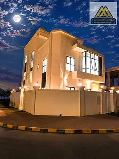 Corner Villa with 6 Master Bedrooms and Rooftop for Sale in Al Zahya – All Fees Included