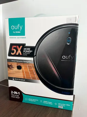 Eufy RoboVac G30 Hybrid Robot Vacuum (New in Box)