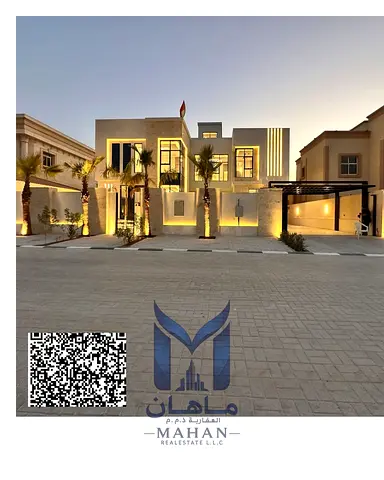 Luxury 6BR Villa with Private Swimming Pool | 6,200 Sq Ft Corner Plot | Freehold | Al Yasmeen Ajman