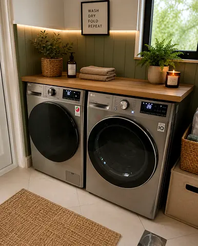 LG 11kg Washer and 9kg Dryer Set