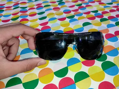 Prada glasses original couple of scratches