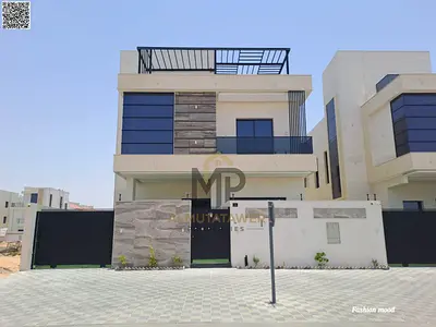 villa for sale | ajman| al helio2 area | 5 master rooms, majlis, 2 halls, roof| freehold | 0 registration fees | negotiable price.