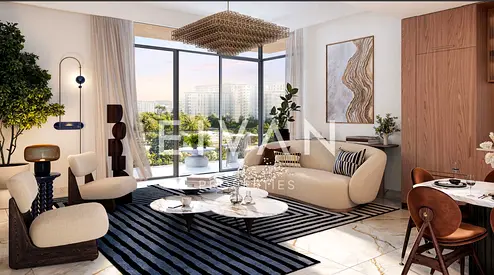 Modern 1BR + Balcony | Park & Skyline Views