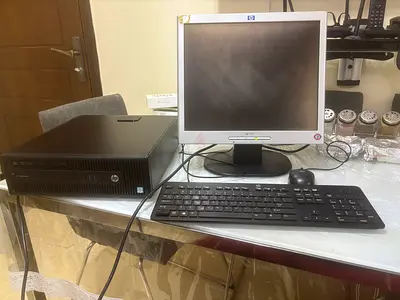 HP Desktop PC with Monitor, Keyboard and Mouse - Ready to Use