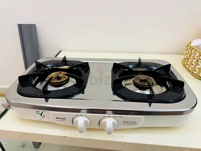 Rinnai 2-Burner Gas Stove - Stainless Steel