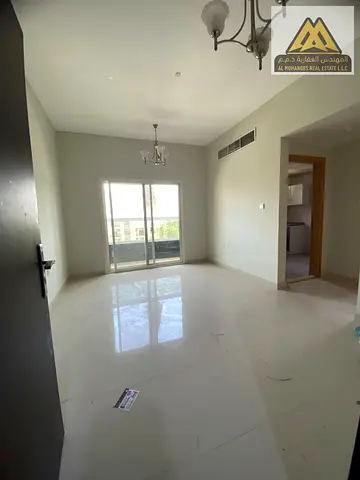 ne Bedroom Apartment with Balcony and Closed Kitchen for Annual Rent Second Tenant | Central AC | Near Lulu and Nesto