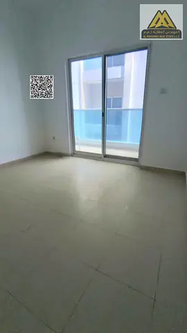 A distinctive family apartment with a master bedroom, balcony, and central air conditioning, located within City Towers directly on Sheikh Khalifa Str