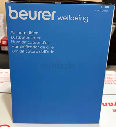 Beurer LB 88 Air Humidifier (Dual Black) - New in Box