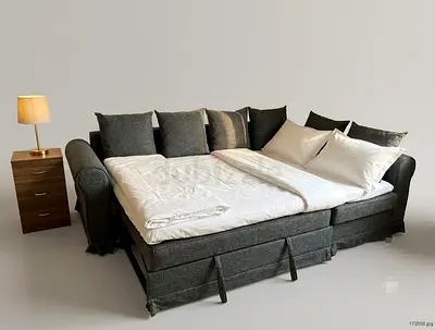 Comfortable Fabric Sofa Cum Bed
Premium fabric upholstery with soft cushions and a sturdy frame. Ide