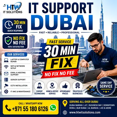 Laptop Repair Dubai | Same Day Service | Call Now