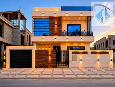 Luxury villa for sale, freehold, multiple facilities, free bank approvals – Al-Haliyo 2 area
