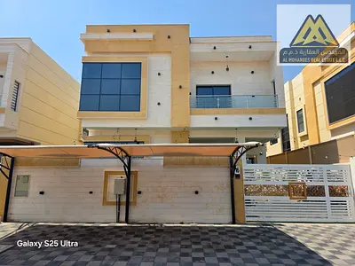 Ultra-Luxury 5BR Mansion Layout With Majlis For Rent | Al Yasmeen, Ajman Massive 3,014 Sq.Ft Spatial Dimensions | Separate Majlis & Grand Living Ha