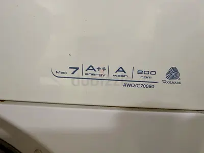 7 kg Front Load Washing Machine, 800 RPM, A++ Energy