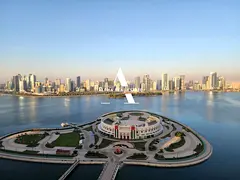 Luxury 4BR Residence | Amphitheater Facing | Balcony | Sea & Sharjah Skyline Views