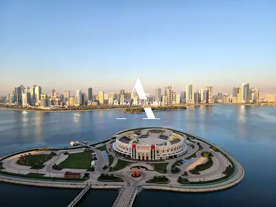 Luxury 4BR Residence | Amphitheater Facing | Balcony | Sea & Sharjah Skyline Views