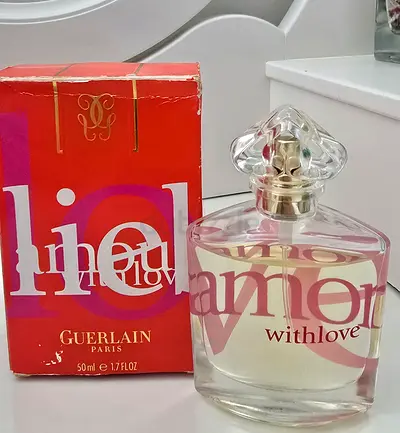 Limited edition, 2003 Discontinued Guerlain With Love Eau de Parfum 50ml - Used Bottle with Box