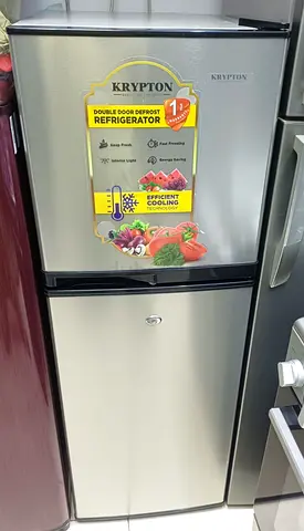 Krypton 2 door small fridge for sell 💯 good working