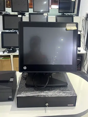 HP All-in-One Touchscreen POS Terminal with Cash Drawer and Printer and Software
