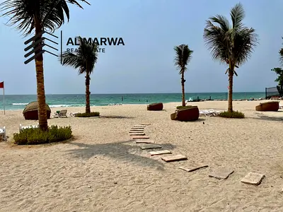 Private Beach || Luxury 2BR + Maids Room || Chiller Free || Parking Free || All Amenities Free