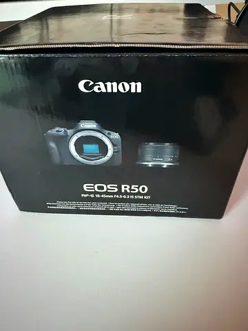 Canon EOS R50 mirrorless camera
