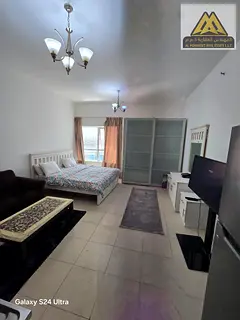 Furnished Studio for Annual Rent in Orient Towers Ajman – Parking Included- Close to All Essential