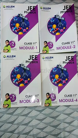 Allen JEE Physics, Chemistry, Mathematics Class 11 Modules 1-4 (Set of 4)