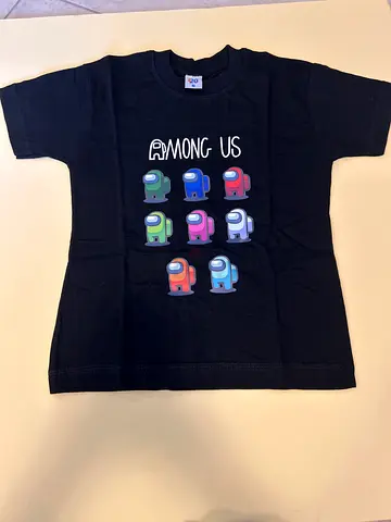 Black Among Us Kids T-shirt - Size Small for 5-6 yr olds