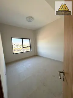 The apartment features a large balcony, central AC, and a well-designed layout offering comfort and