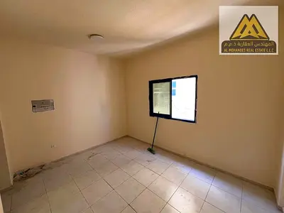 Large Studio Apartment with Semi-Detached Kitchen and Central AC for Rent Al Nuaimia 2 Ajman
