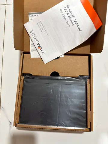 SonicWall TZ350 Firewall (TZ350 Wireless) with Quick Start Guide - New/Unused