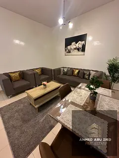 Two furnished apartments, including a master bedroom, a large separate living room, a spacious kitch
