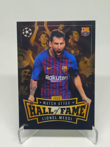 Lionel Messi 2024 Match Attax Hall of Fame