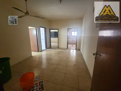 1-bedroom apartment in Al Nakheel 1, very spacious with balcony and closed kitchen. AED 24K yearly, 6 payments, free maintenance, minutes from Ajman C