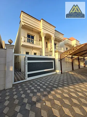 5 Master Bedroom Villa for Sale in Al Alia Ajman – With Electricity and Air Conditioning