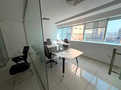 Fully Furnished> 4 Glass Partitions> Chiller Free> 2 Parkings> Bath & Pantry