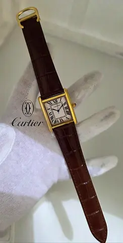 Cartier tank mens watch