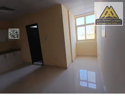 For rent: first-occupant studio in Al Alia, Ajman. Prime location near services, modern finishing, suitable for families, excellent housing opportunit