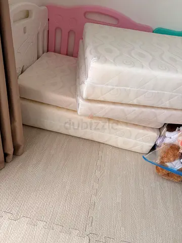 Set of 2 Foldable Single Mattresses - Good Condition