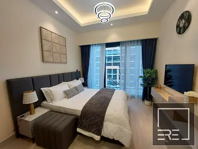 Premium Furnished Studio with Balcony | Azizi Riviera 26