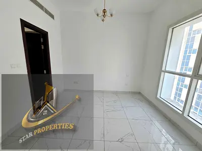 ONE MONTH FREE SPECIOUS NICE ONE BHK CENTRALISED AC AND GAS WITH BALCONY FAMILY BUILDING JUST 32K AL MAHATAH