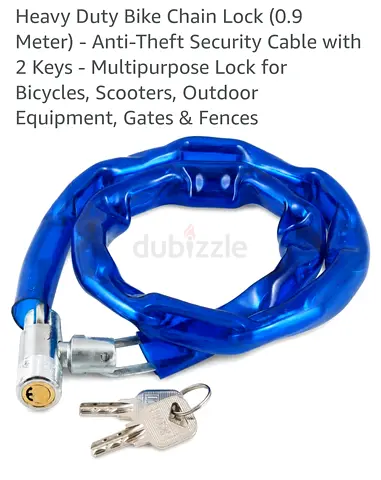HEAVY DUTY BIKE CHAIN LOCK (Brand new unopened)
