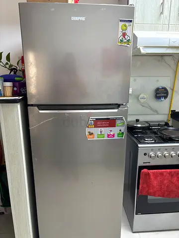Double door Fridge for sale- excellent condition -Aed 550