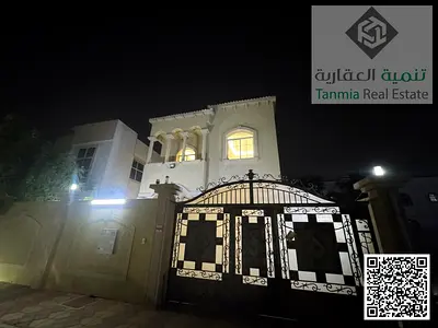 فيلا 5 غرف 7 حمامات للإيجار المويهات 2 عجمان 4000 قدم 105 ألف درهم سنوياً